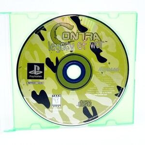 Contra Legacy Of War PS1 Playstation DISC ONLY Tested